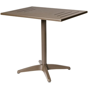 bfm seating hampton table bronze