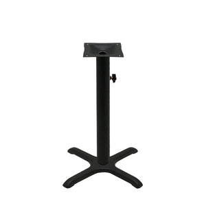 durafinish outdoor stamped steel cross table bases